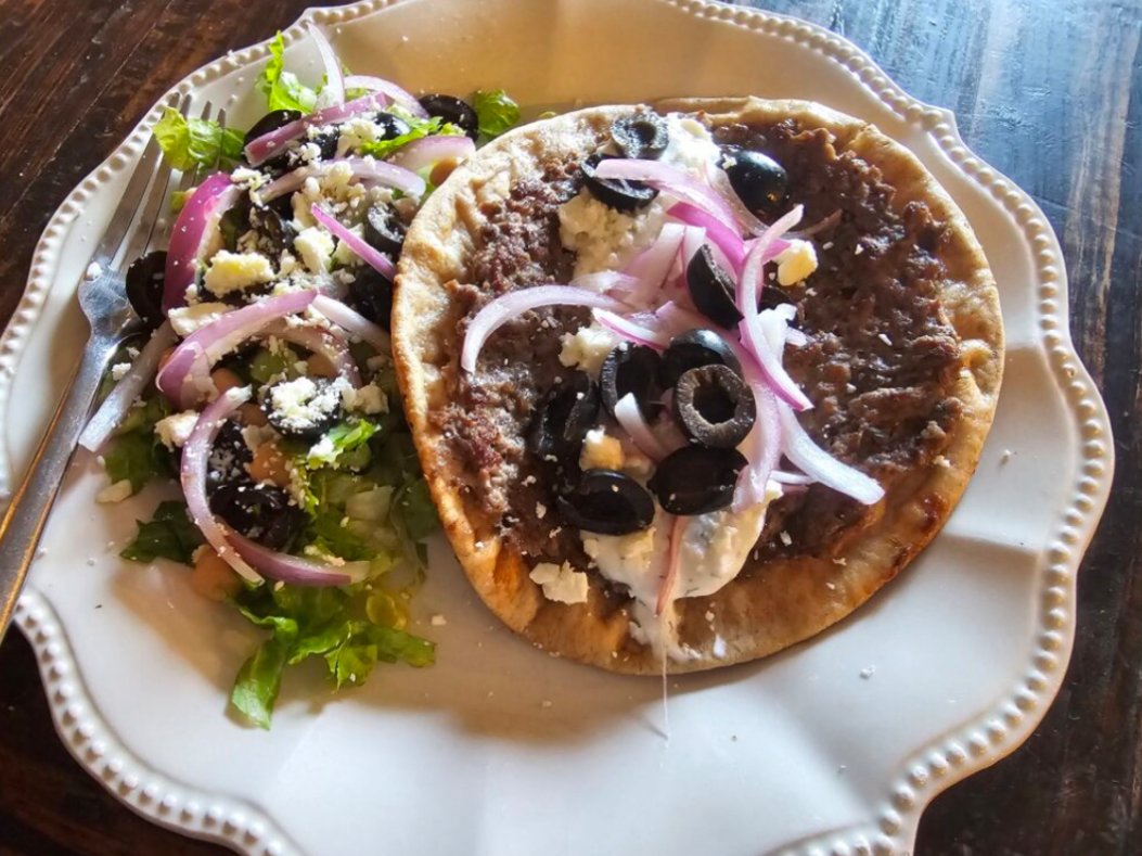 Healthy Greek Smash Tacos THM S