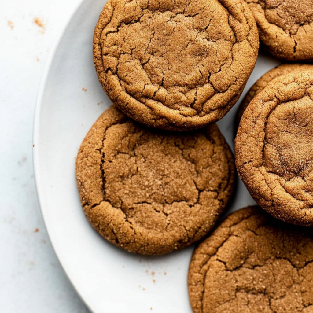 Chewy Ginger Cookies
