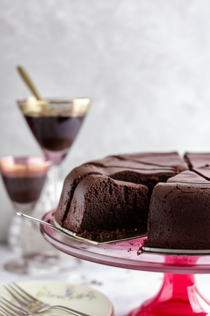 Grandma Carrie’s Flourless Chocolate Cake