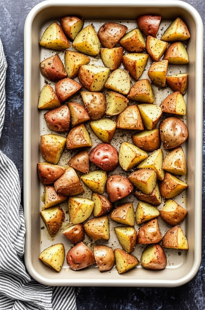 Easy Oven Roasted Potatoes