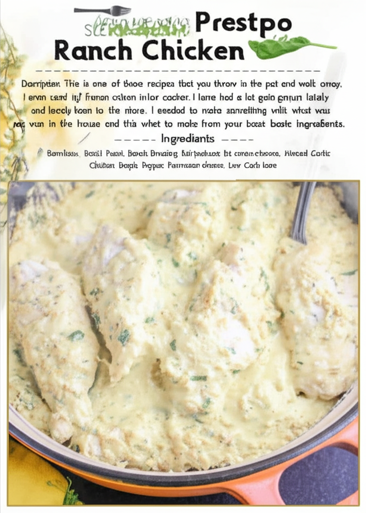 Crockpot Pesto Ranch Chicken-S